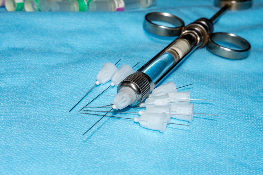 Local anesthesia for plastic surgery procedure