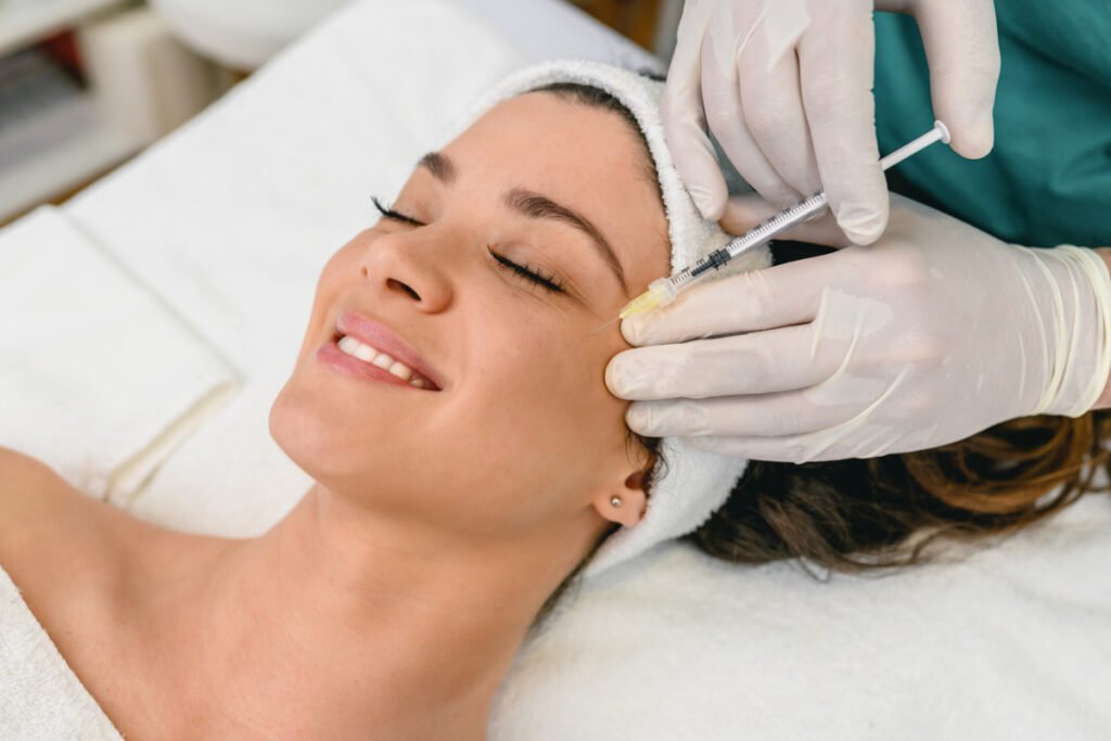 Women getting a Sculptra treatment at a San Diego med spa