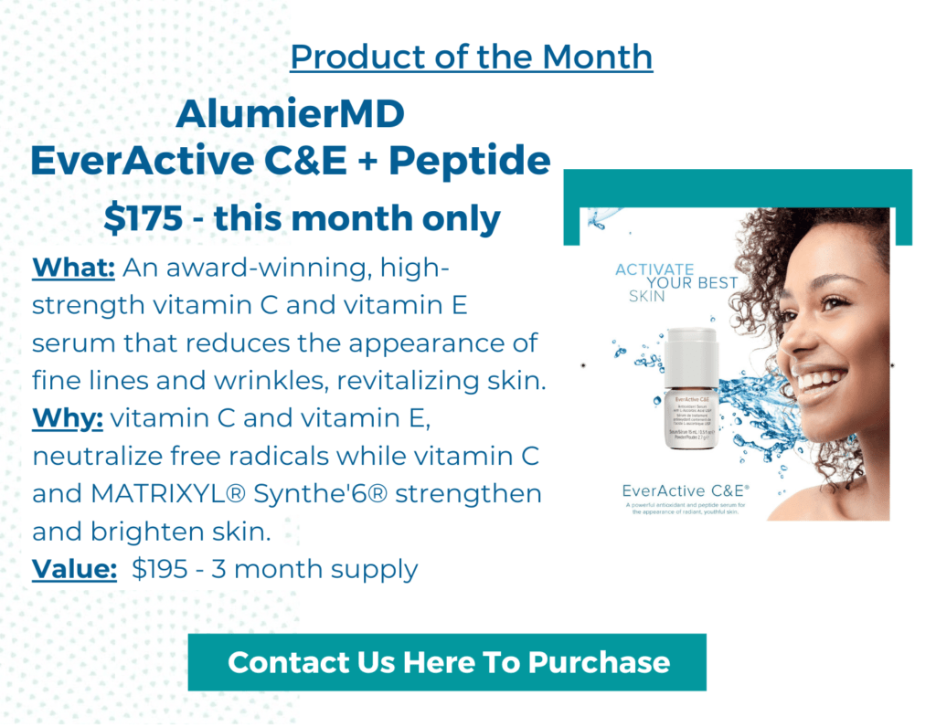 AlumierMD EverActive C&E + Peptide product of the month