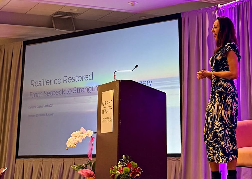 Dr. Katerina Gallus Delivers Keynote at Women Plastic Surgeons Symposium